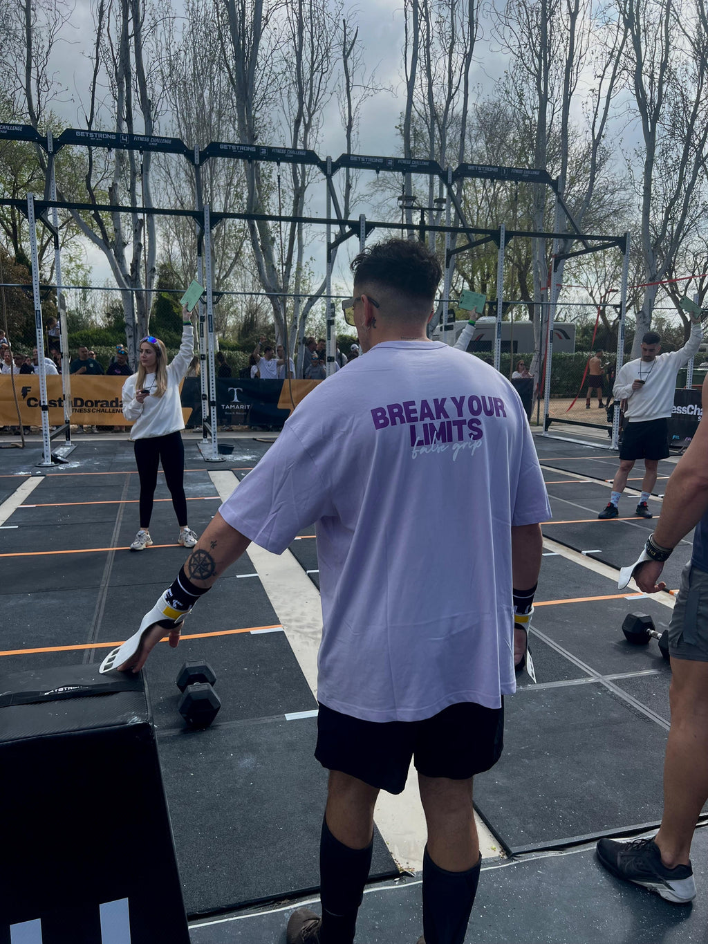 Camiseta Oversize Break your limits